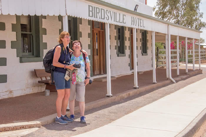 at the Birdsville Pub. Photo courtesy of Helen Jensen