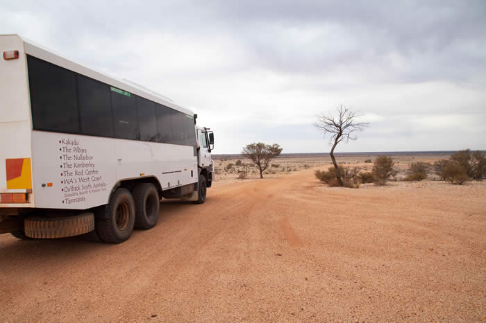 Tatra 6WD tour coach. Photo by Sue Callaghan